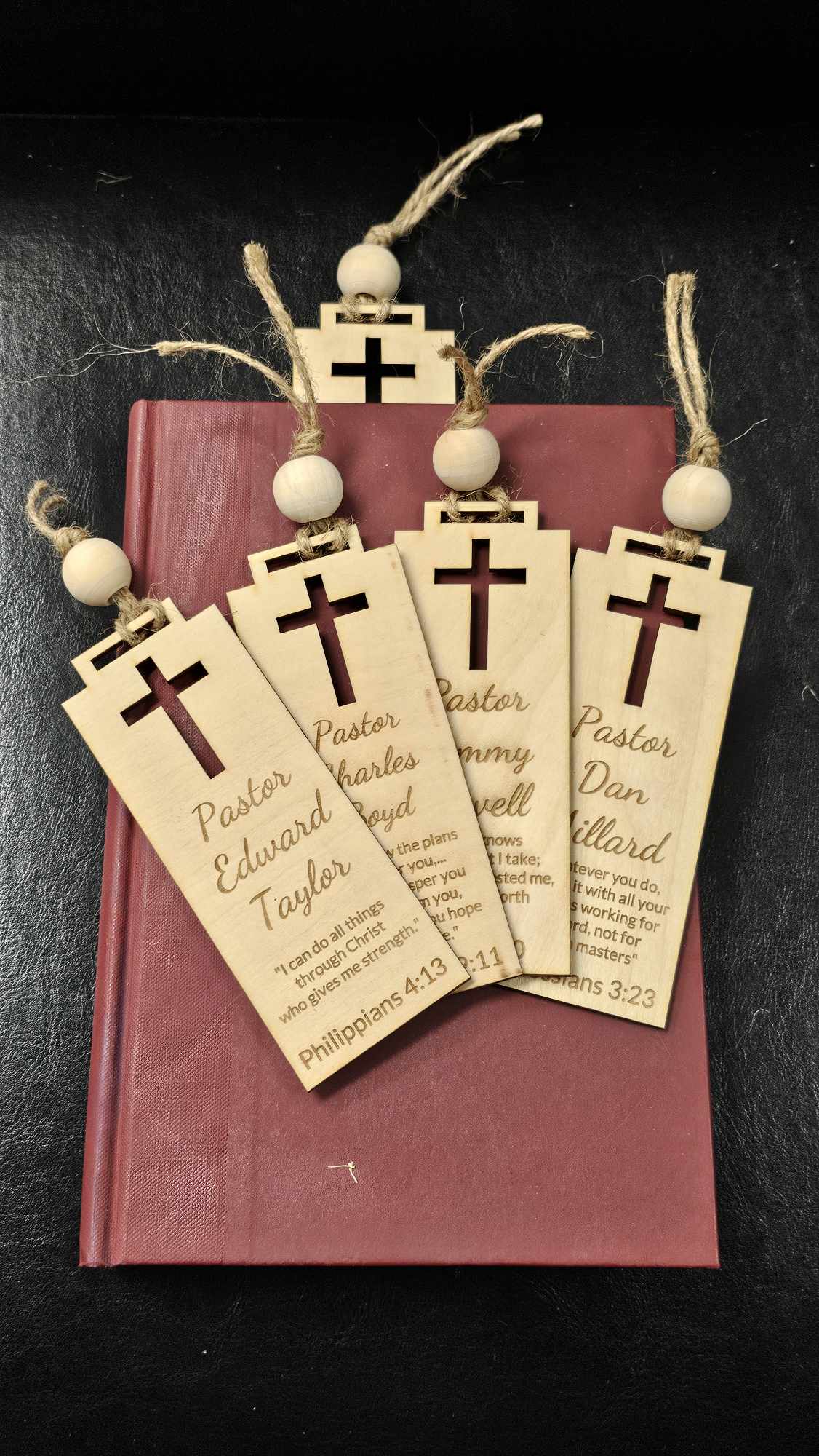 Wooden Bookmarks