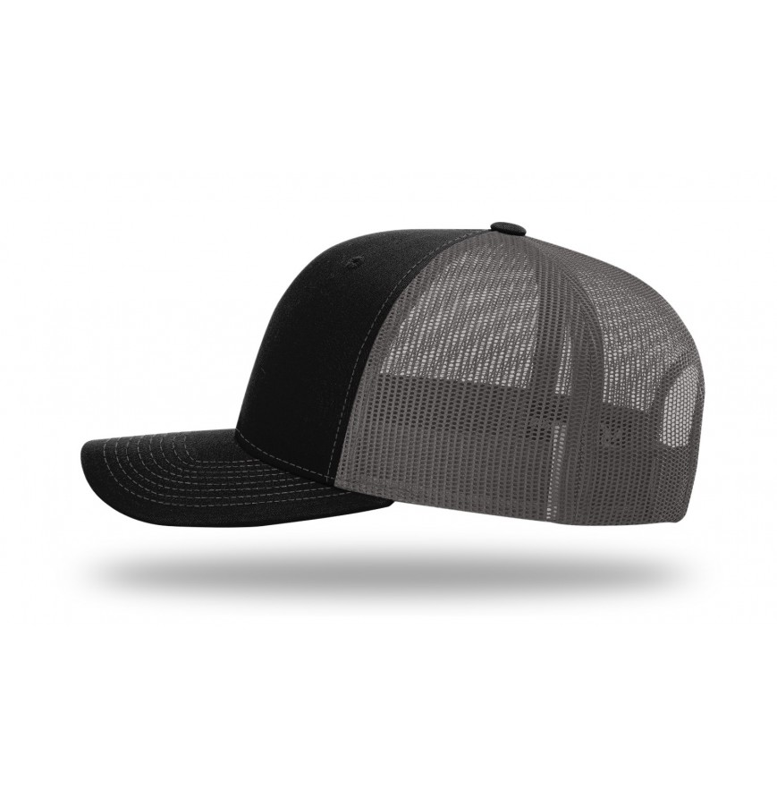 Richardson 112 Trucker Hat with Custom Leatherette Patch