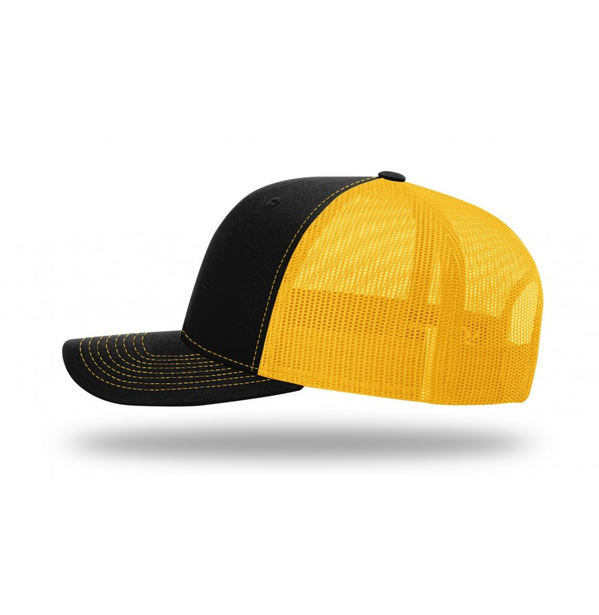Richardson 112 Trucker Hat with Custom Leatherette Patch
