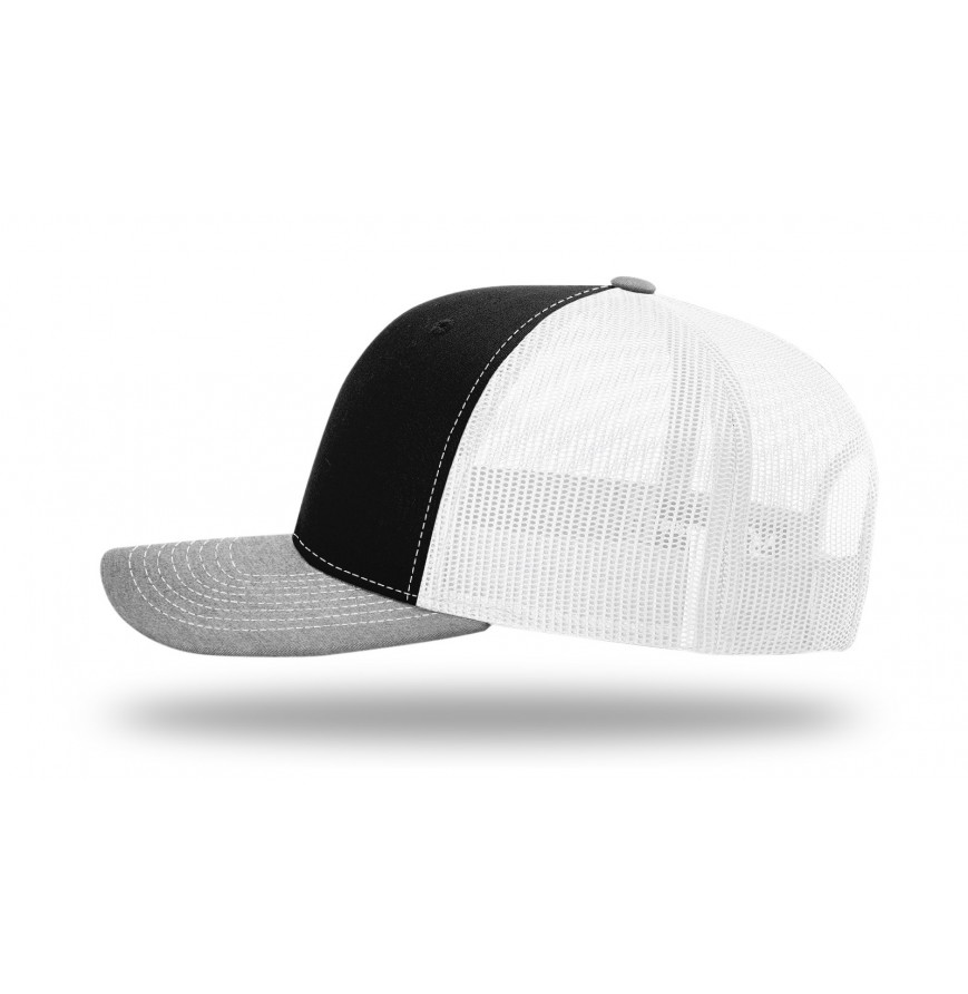 Richardson 112 Trucker Hat with Custom Leatherette Patch