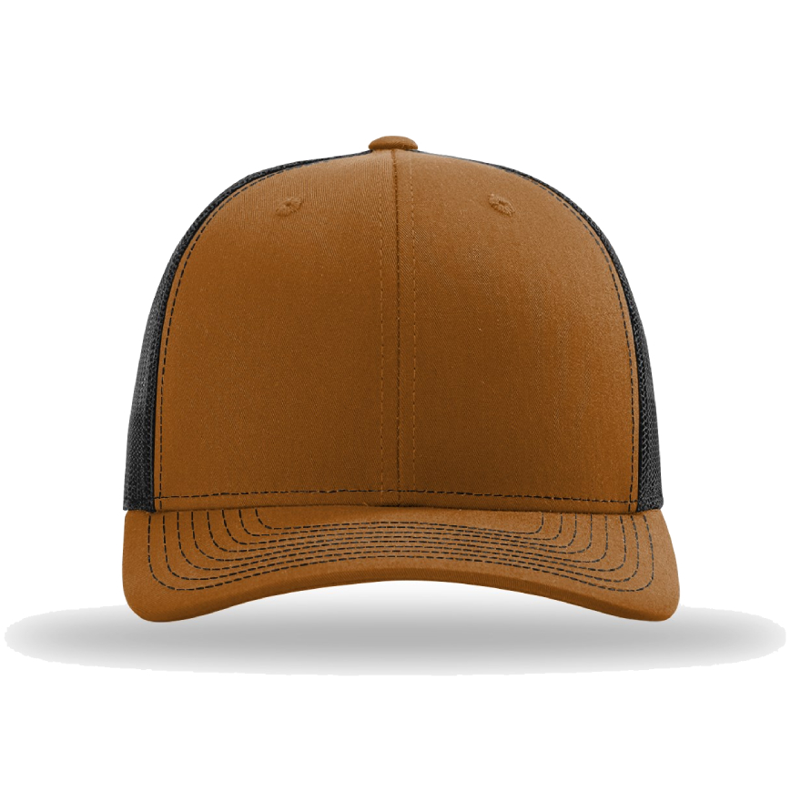 Richardson 112 Trucker Hat with Custom Leatherette Patch