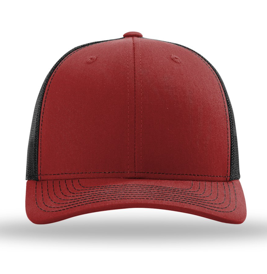 Richardson 112 Trucker Hat with Custom Leatherette Patch