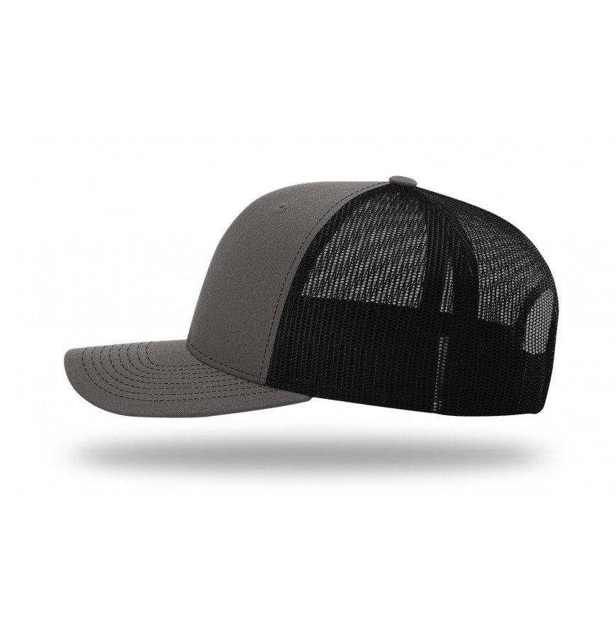 Richardson 112 Trucker Hat with Custom Leatherette Patch