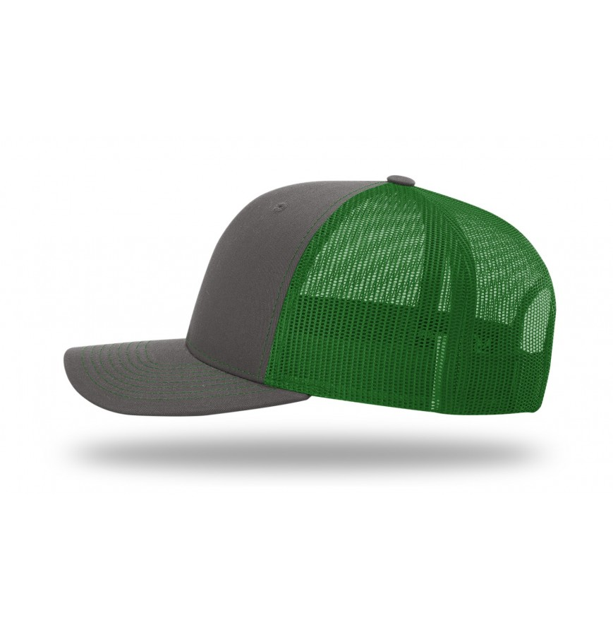 Richardson 112 Trucker Hat with Custom Leatherette Patch