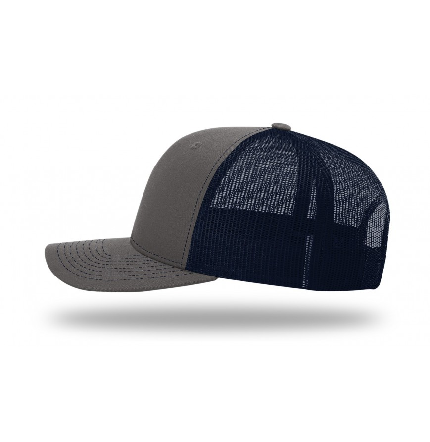 Richardson 112 Trucker Hat with Custom Leatherette Patch