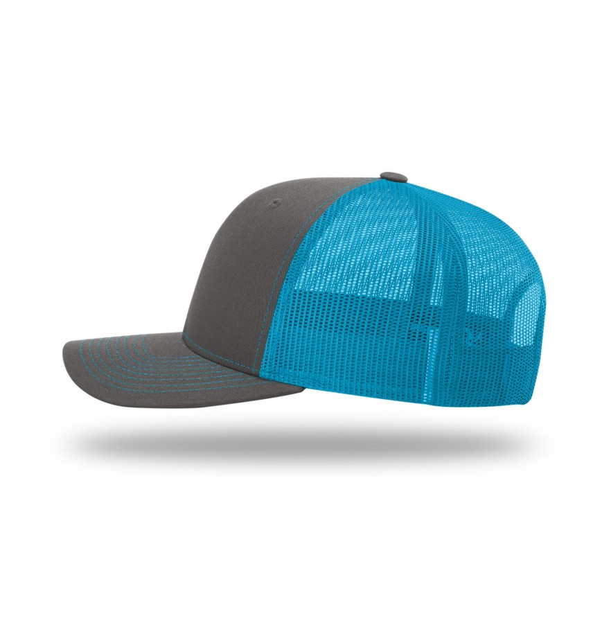 Richardson 112 Trucker Hat with Custom Leatherette Patch