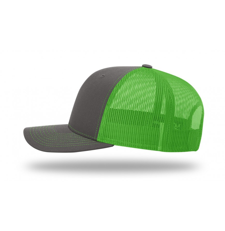 Richardson 112 Trucker Hat with Custom Leatherette Patch