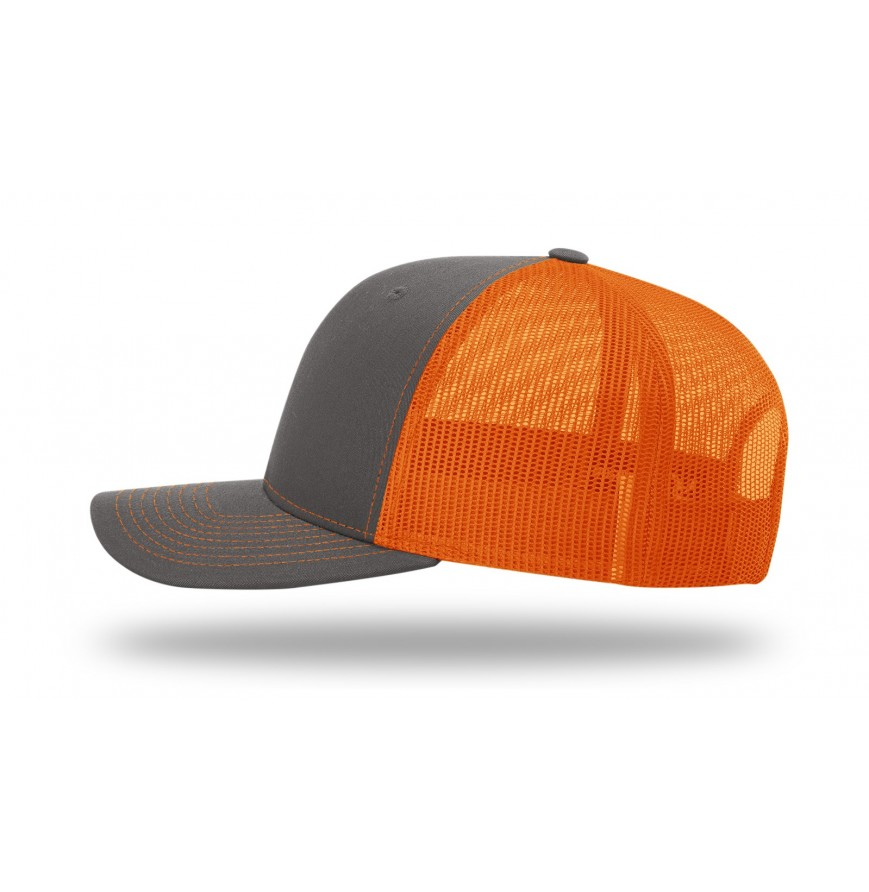 Richardson 112 Trucker Hat with Custom Leatherette Patch