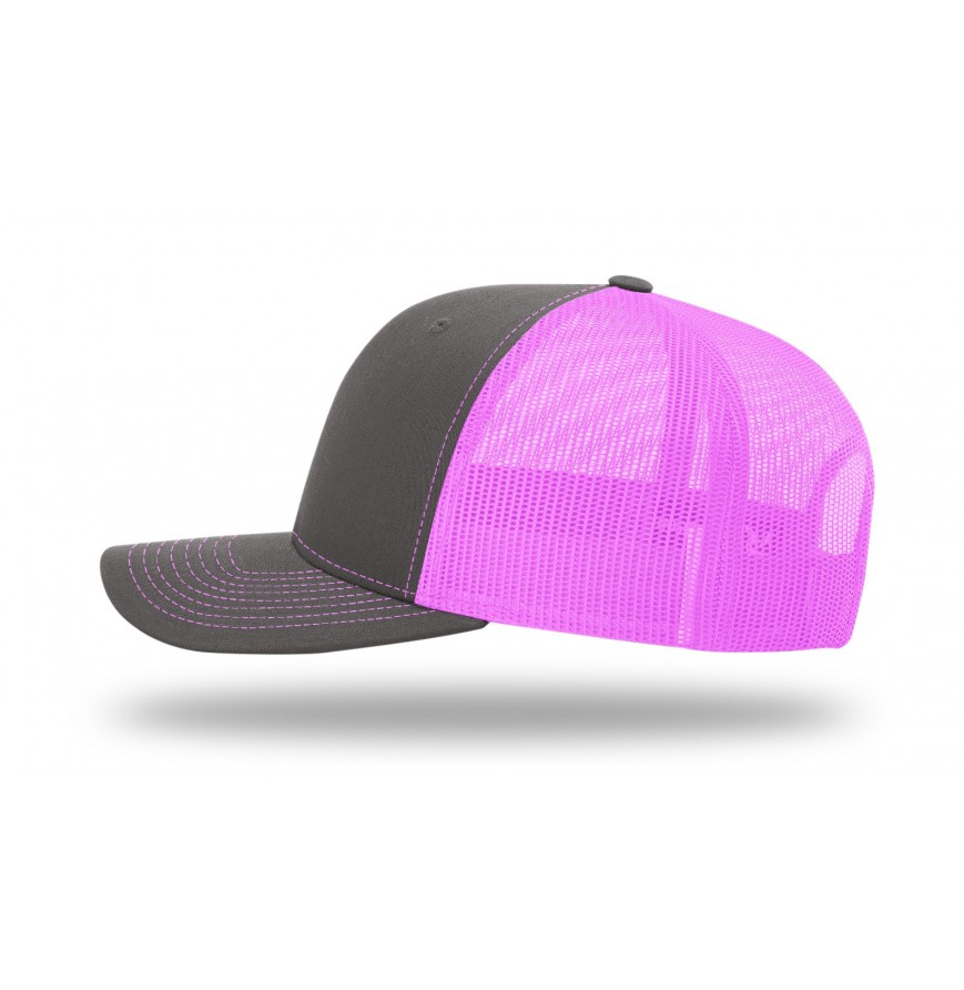 Richardson 112 Trucker Hat with Custom Leatherette Patch