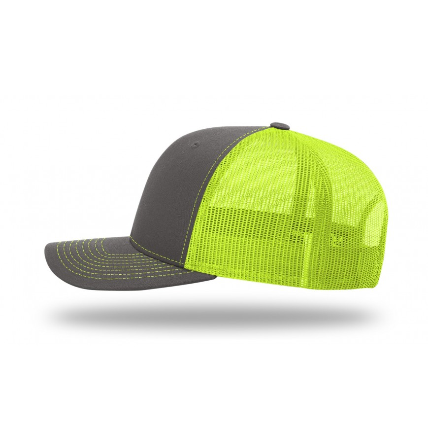 Richardson 112 Trucker Hat with Custom Leatherette Patch