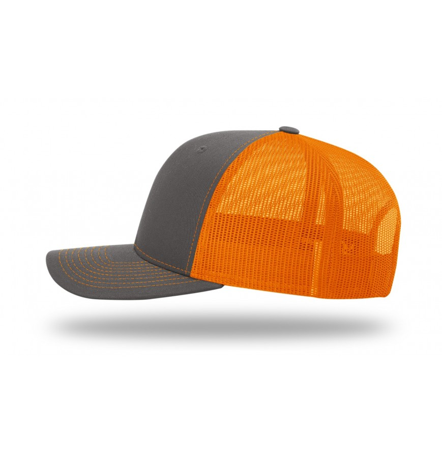 Richardson 112 Trucker Hat with Custom Leatherette Patch