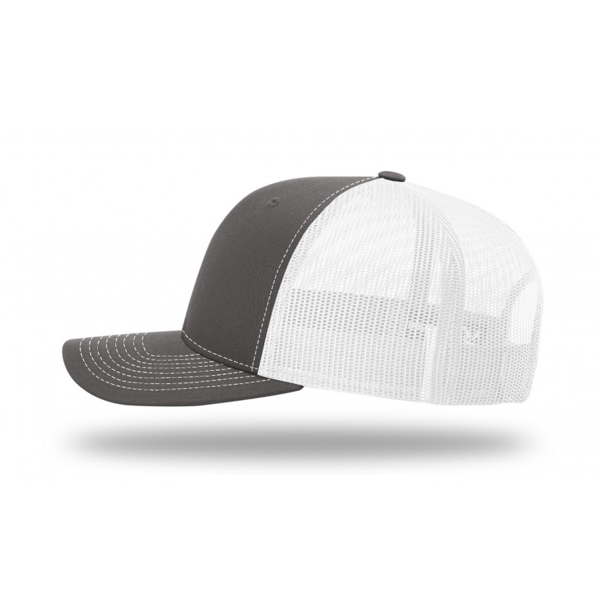 Richardson 112 Trucker Hat with Custom Leatherette Patch
