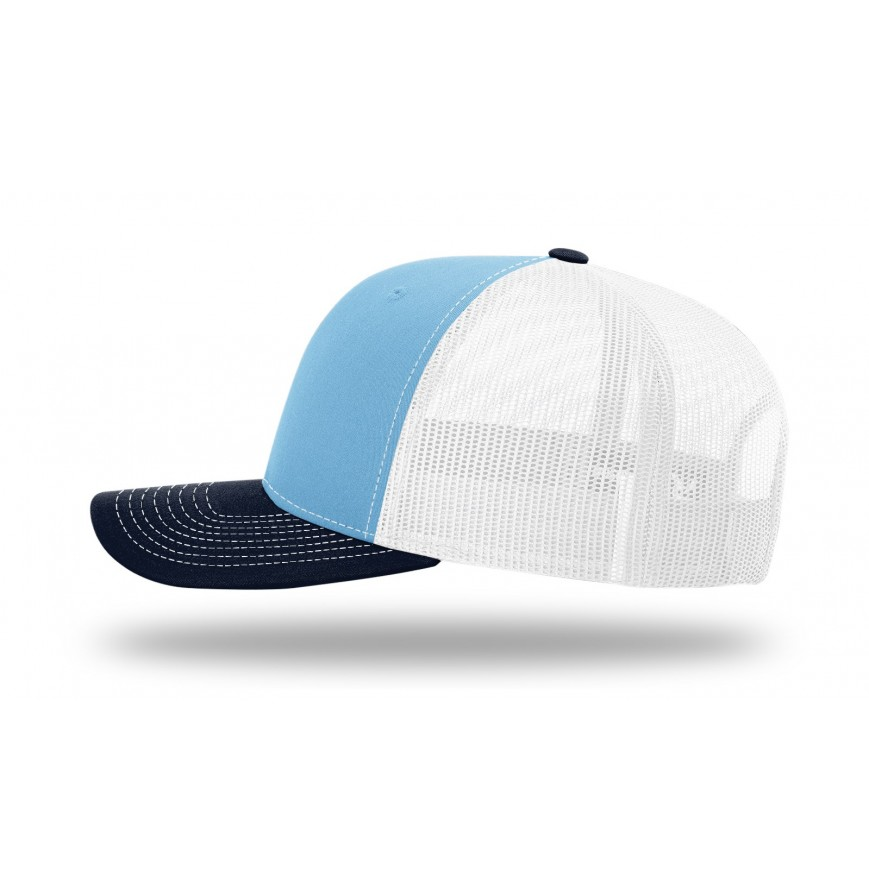 Richardson 112 Trucker Hat with Custom Leatherette Patch