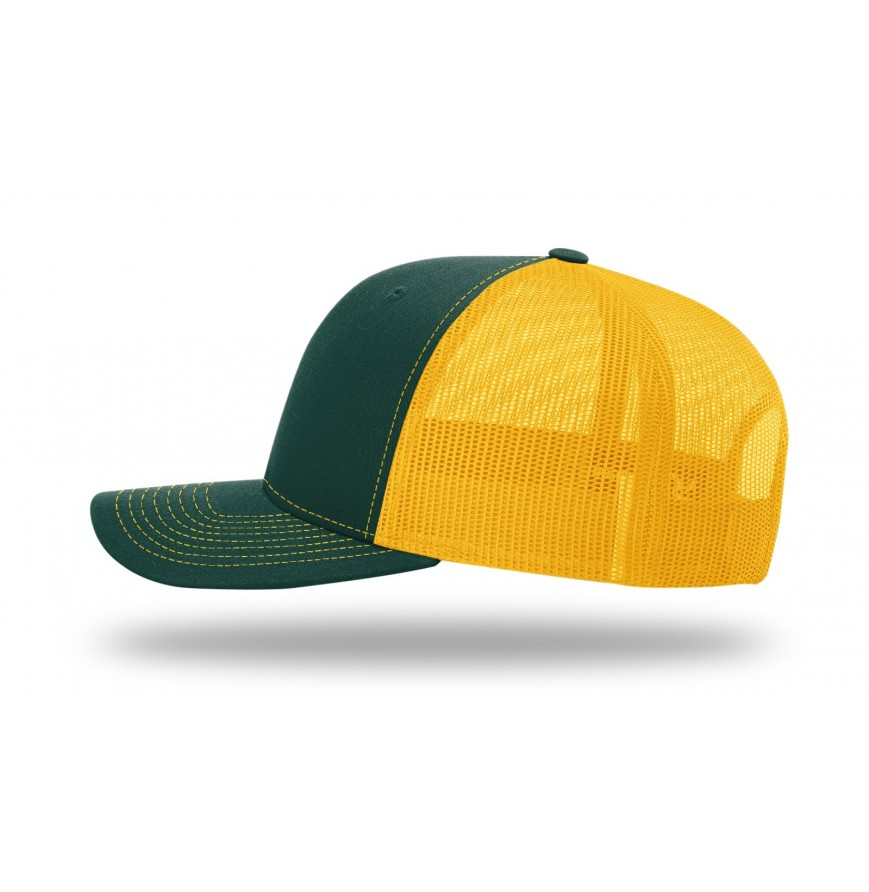 Richardson 112 Trucker Hat with Custom Leatherette Patch