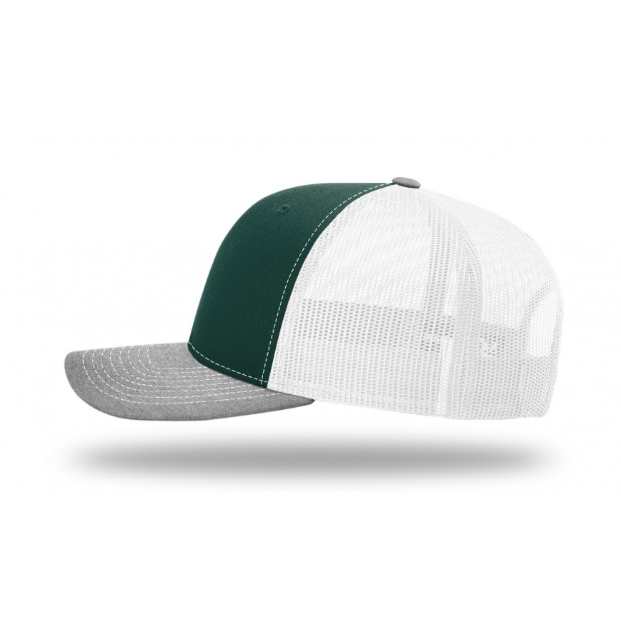 Richardson 112 Trucker Hat with Custom Leatherette Patch