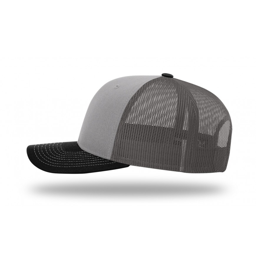Richardson 112 Trucker Hat with Custom Leatherette Patch