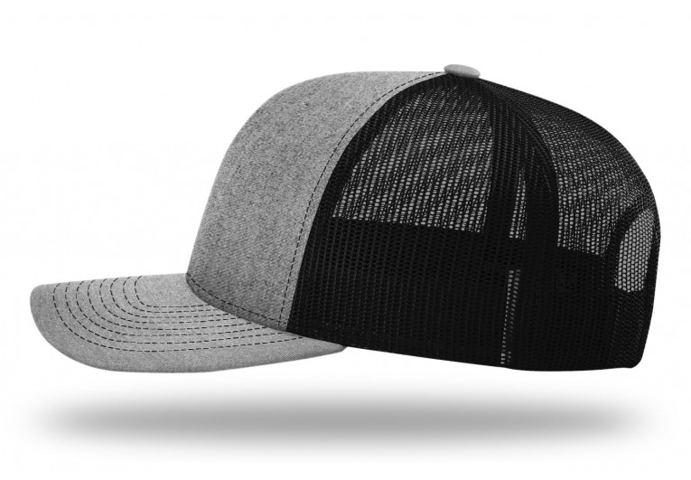 Richardson 112 Trucker Hat with Custom Leatherette Patch