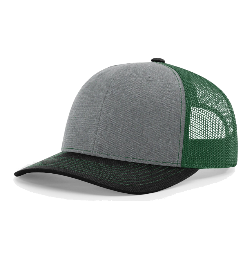 Richardson 112 Trucker Hat with Custom Leatherette Patch