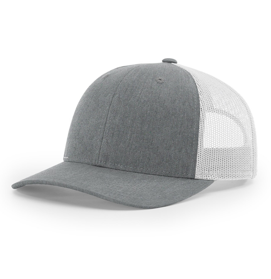 Richardson 112 Trucker Hat with Custom Leatherette Patch