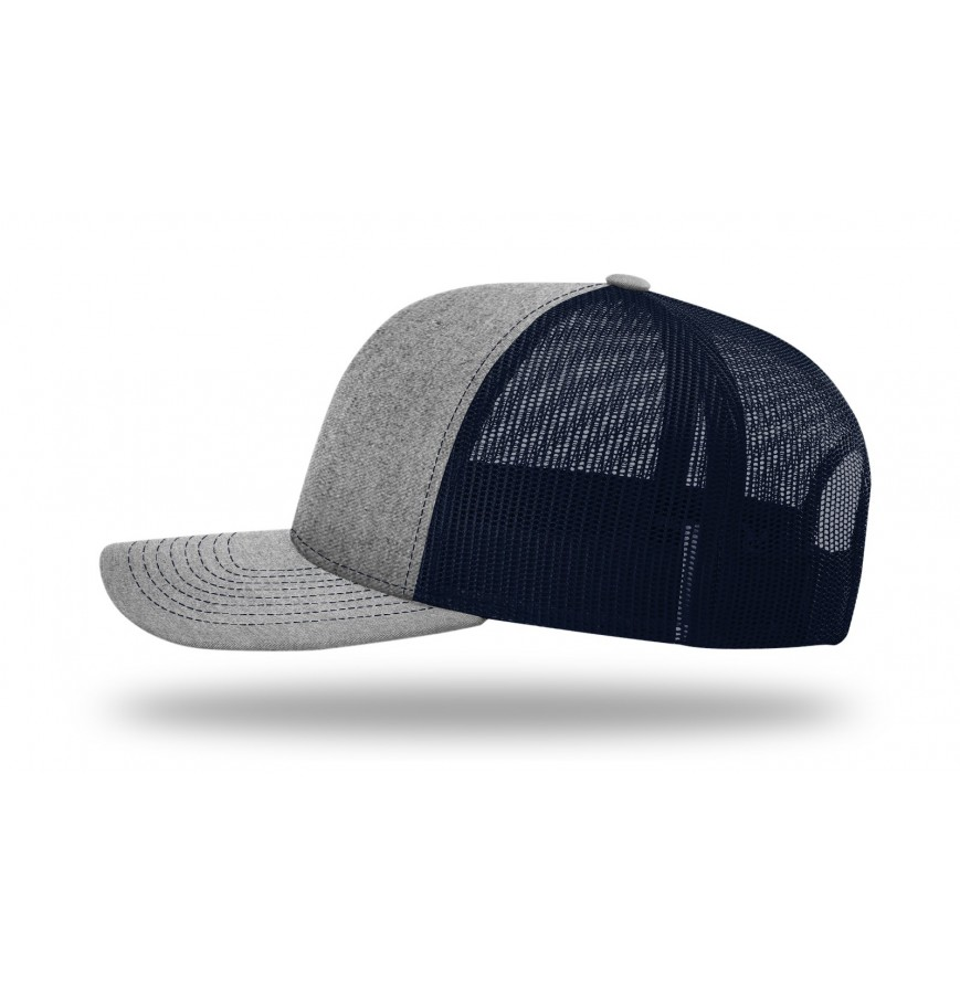 Richardson 112 Trucker Hat with Custom Leatherette Patch