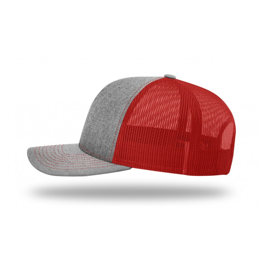 Richardson 112 Trucker Hat with Custom Leatherette Patch
