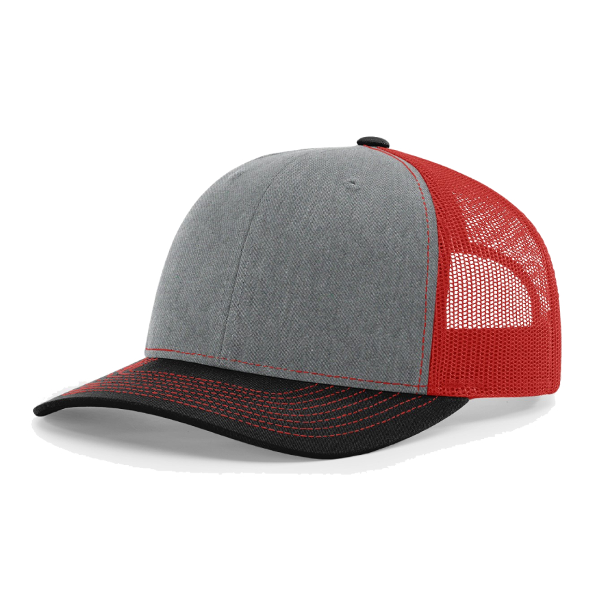 Richardson 112 Trucker Hat with Custom Leatherette Patch