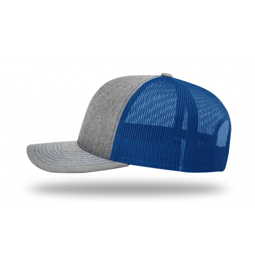 Richardson 112 Trucker Hat with Custom Leatherette Patch