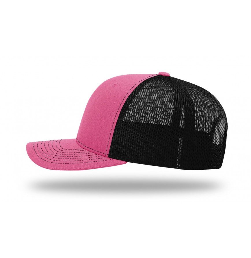 Richardson 112 Trucker Hat with Custom Leatherette Patch