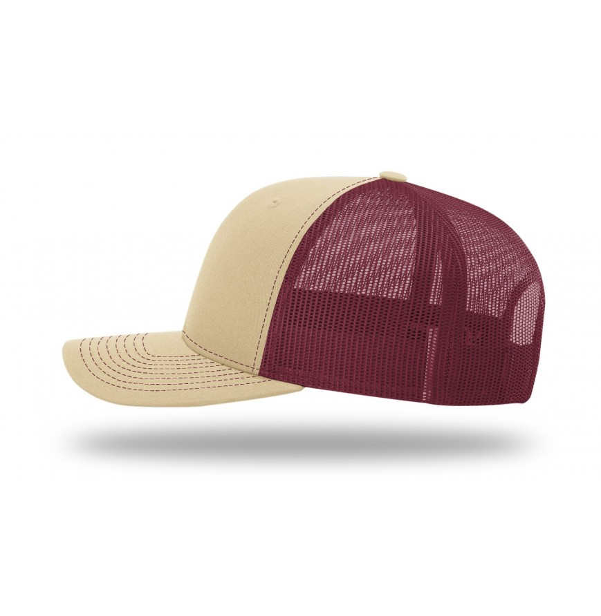 Richardson 112 Trucker Hat with Custom Leatherette Patch