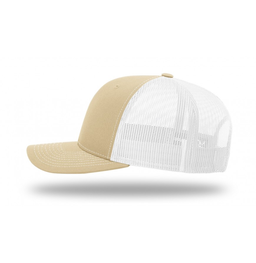 Richardson 112 Trucker Hat with Custom Leatherette Patch