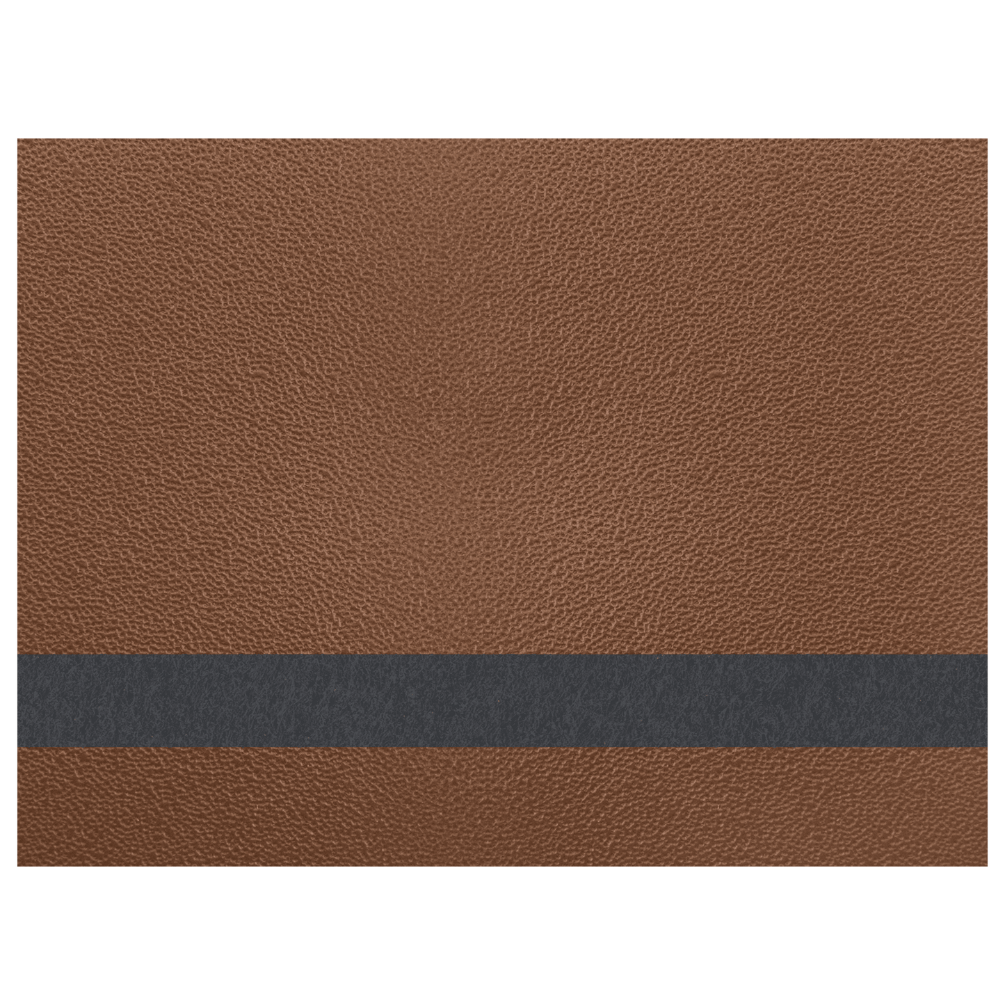 Brown Genuine Bovine Leather with Adhesive