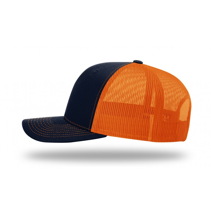 Richardson 112 Trucker Hat with Custom Leatherette Patch