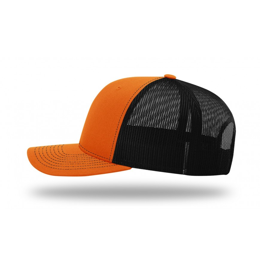 Richardson 112 Trucker Hat with Custom Leatherette Patch