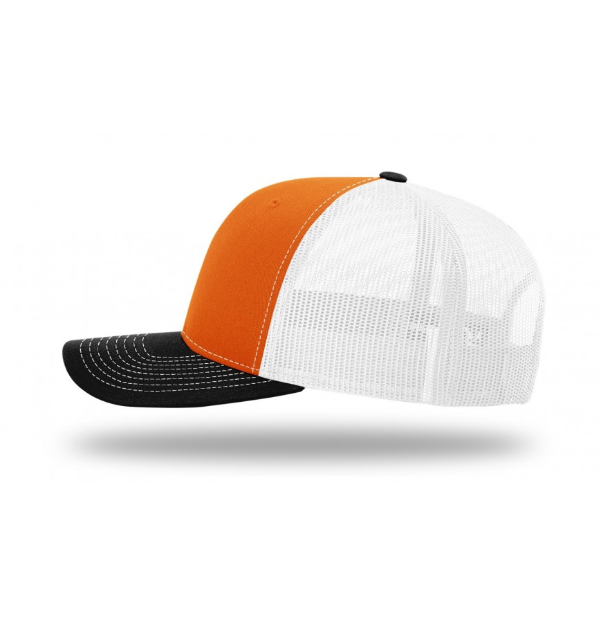 Richardson 112 Trucker Hat with Custom Leatherette Patch