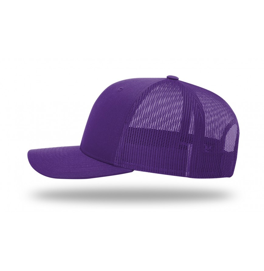 Richardson 112 Trucker Hat with Custom Leatherette Patch