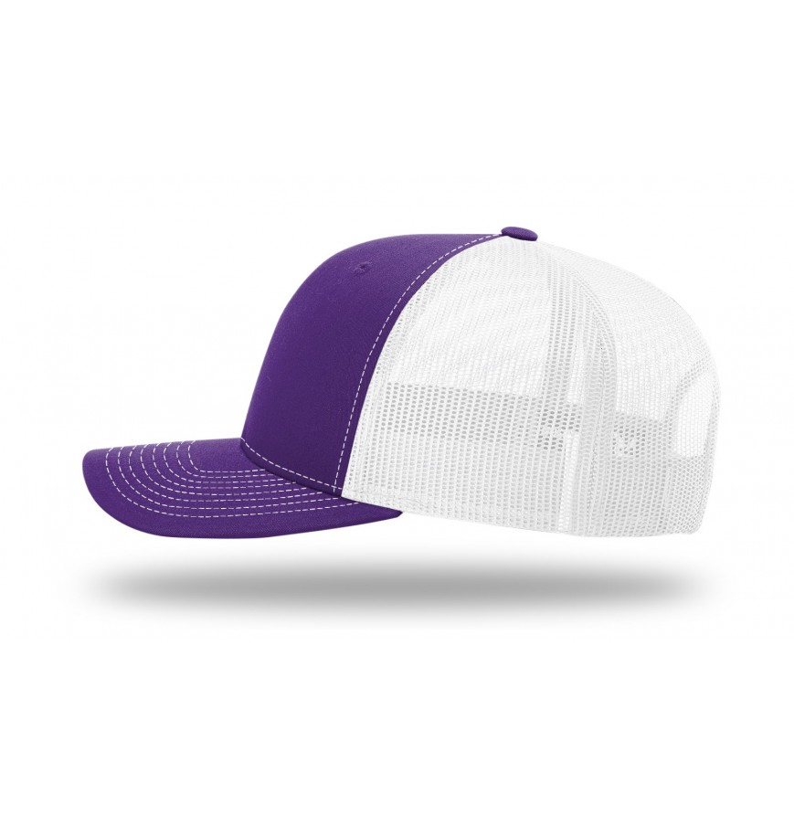 Richardson 112 Trucker Hat with Custom Leatherette Patch
