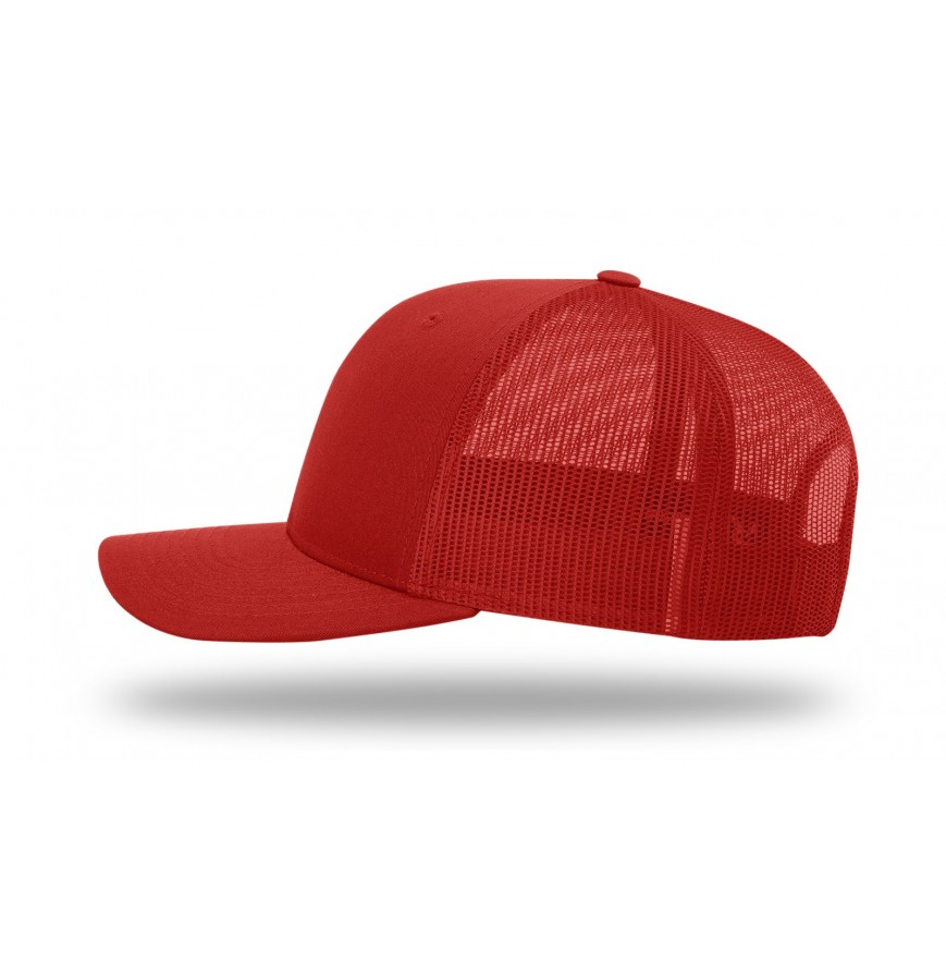 Richardson 112 Trucker Hat with Custom Leatherette Patch