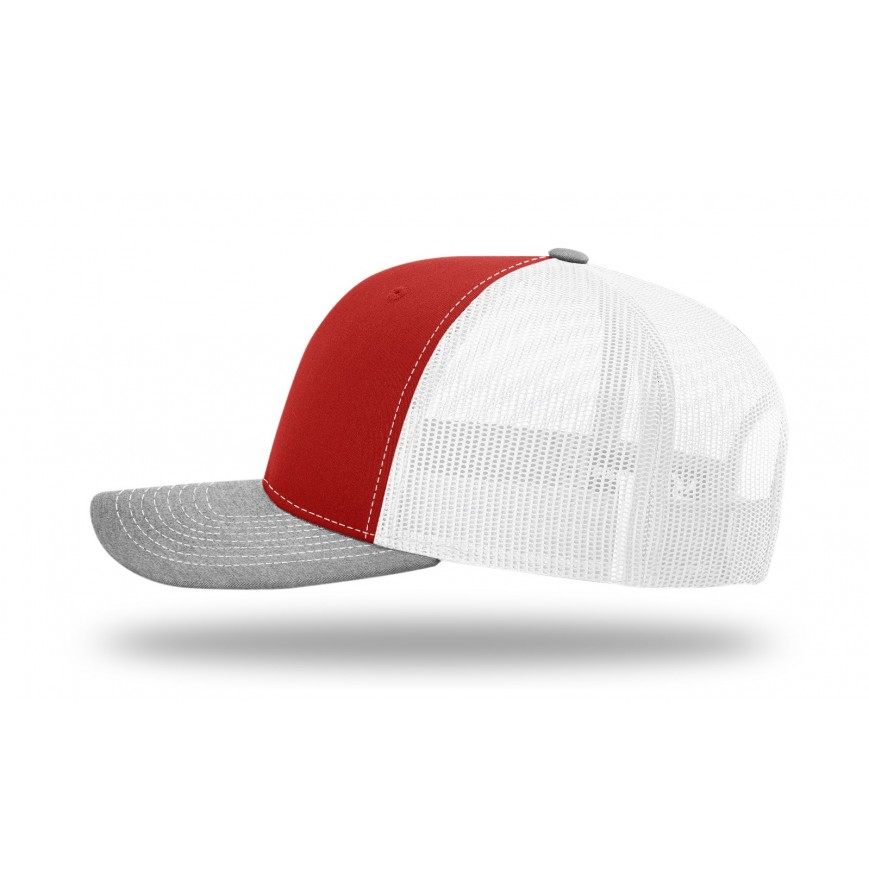 Richardson 112 Trucker Hat with Custom Leatherette Patch