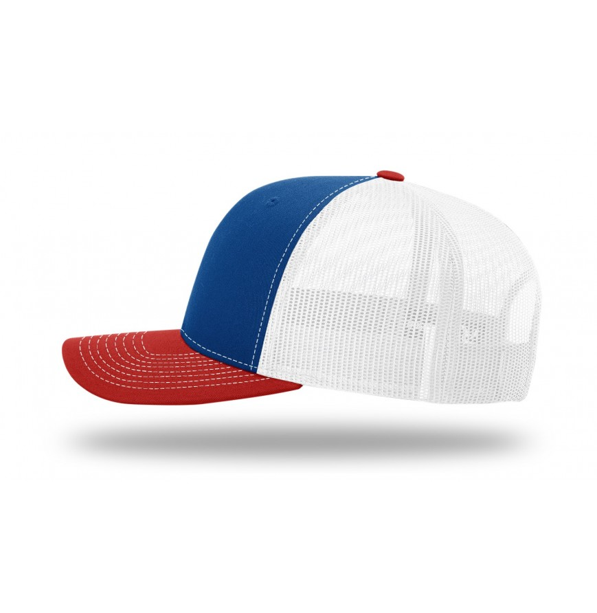 Richardson 112 Trucker Hat with Custom Leatherette Patch