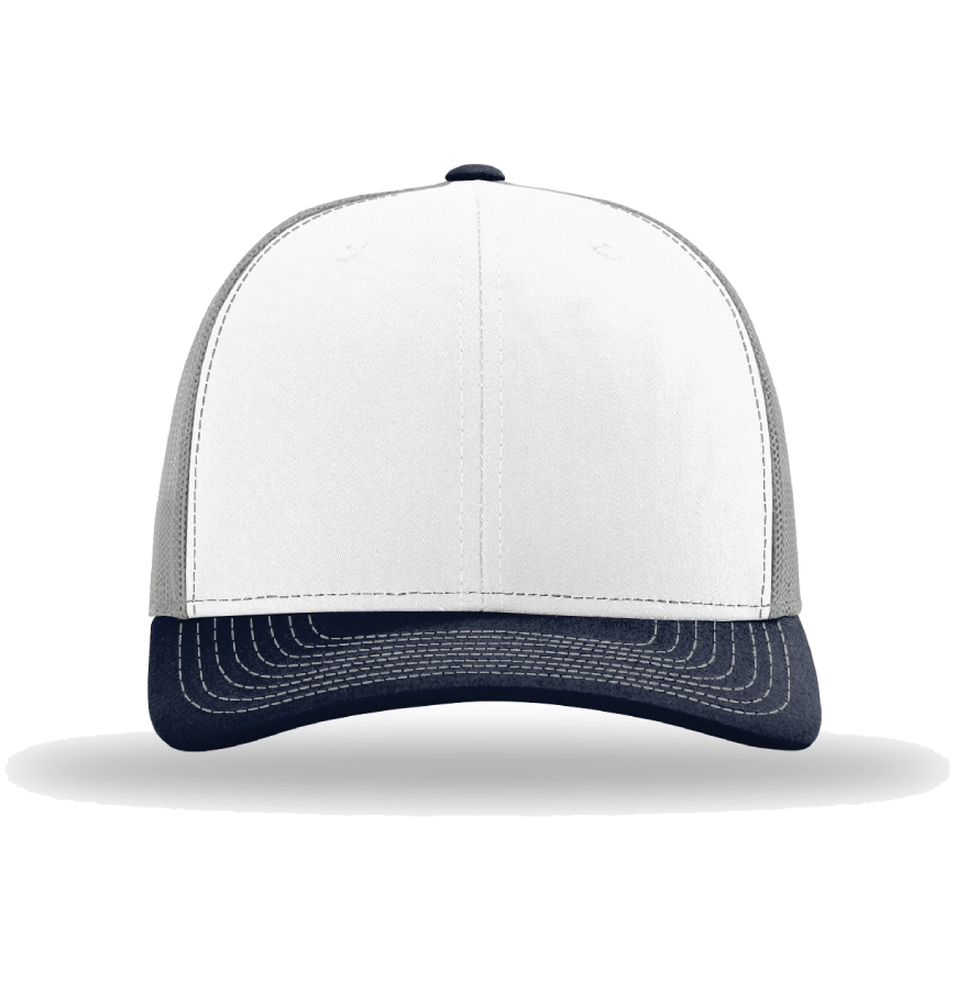 Richardson 112 Trucker Hat with Custom Leatherette Patch