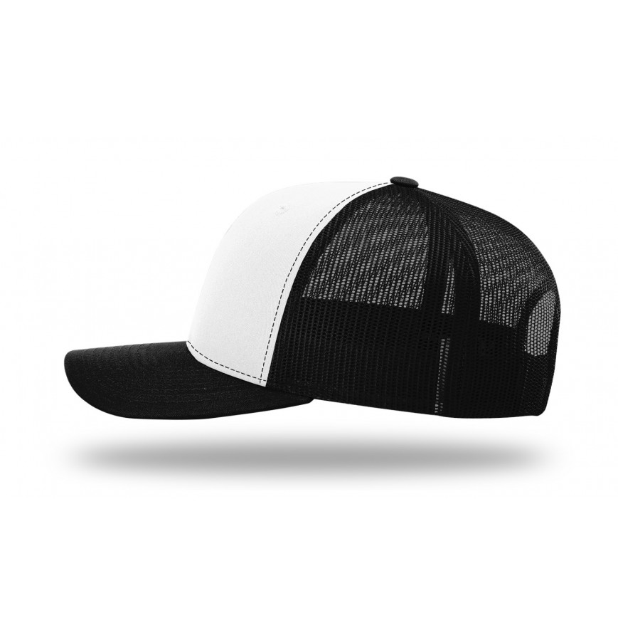 Richardson 112 Trucker Hat with Custom Leatherette Patch