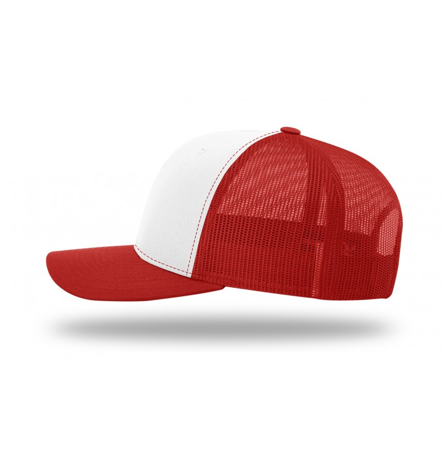 Richardson 112 Trucker Hat with Custom Leatherette Patch