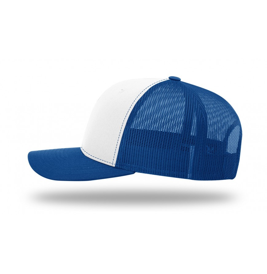 Richardson 112 Trucker Hat with Custom Leatherette Patch