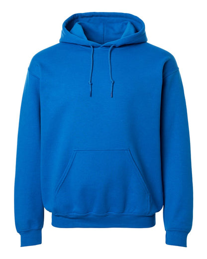 Gildan 18500 hooded sweatshirt in Neon Blue