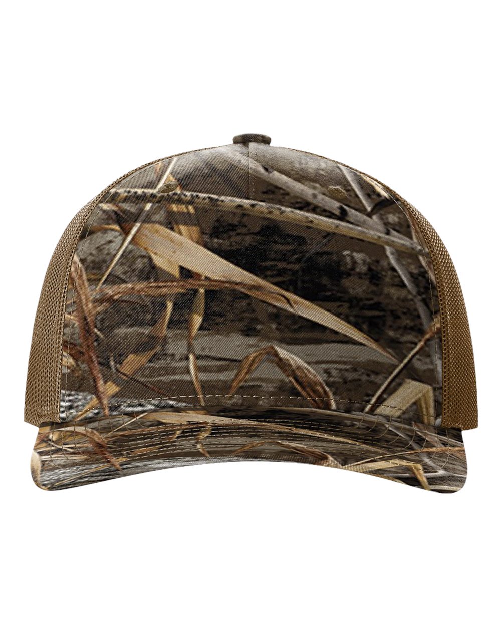 Richardson 112PFP printed trucker hat in Realtree Max-7/ Buck
