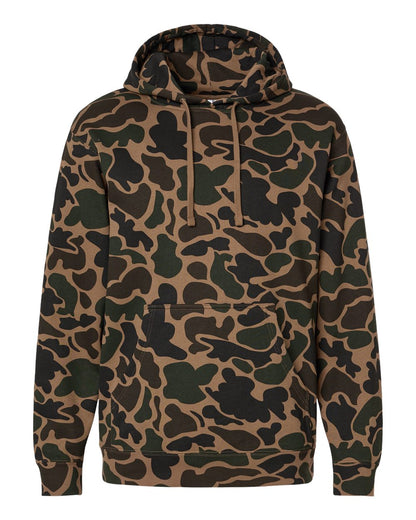 SS4500 Duck Camo midweight hoodie; undecorated garment