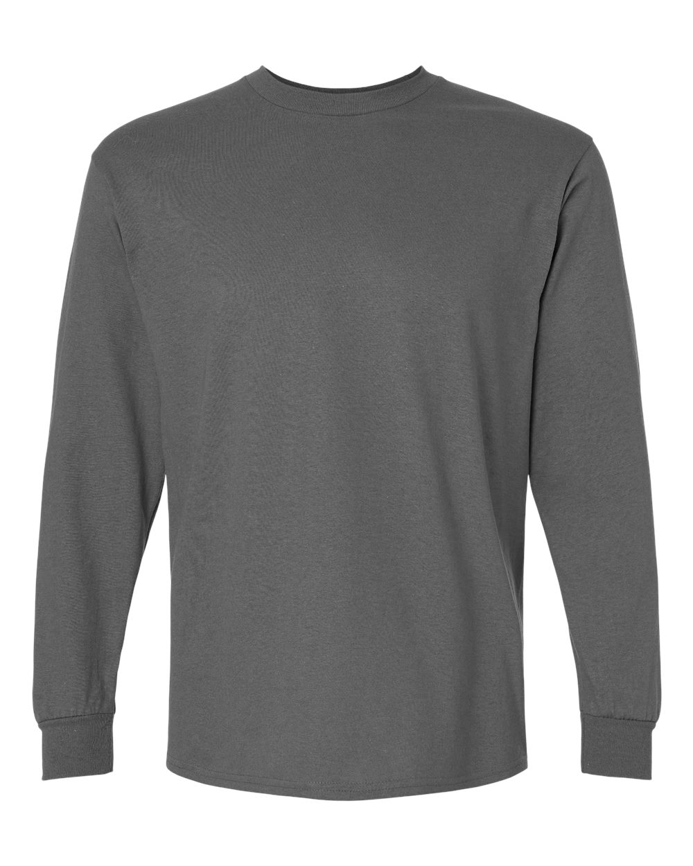 Gildan 2400 long sleeve shirt in Charcoal
