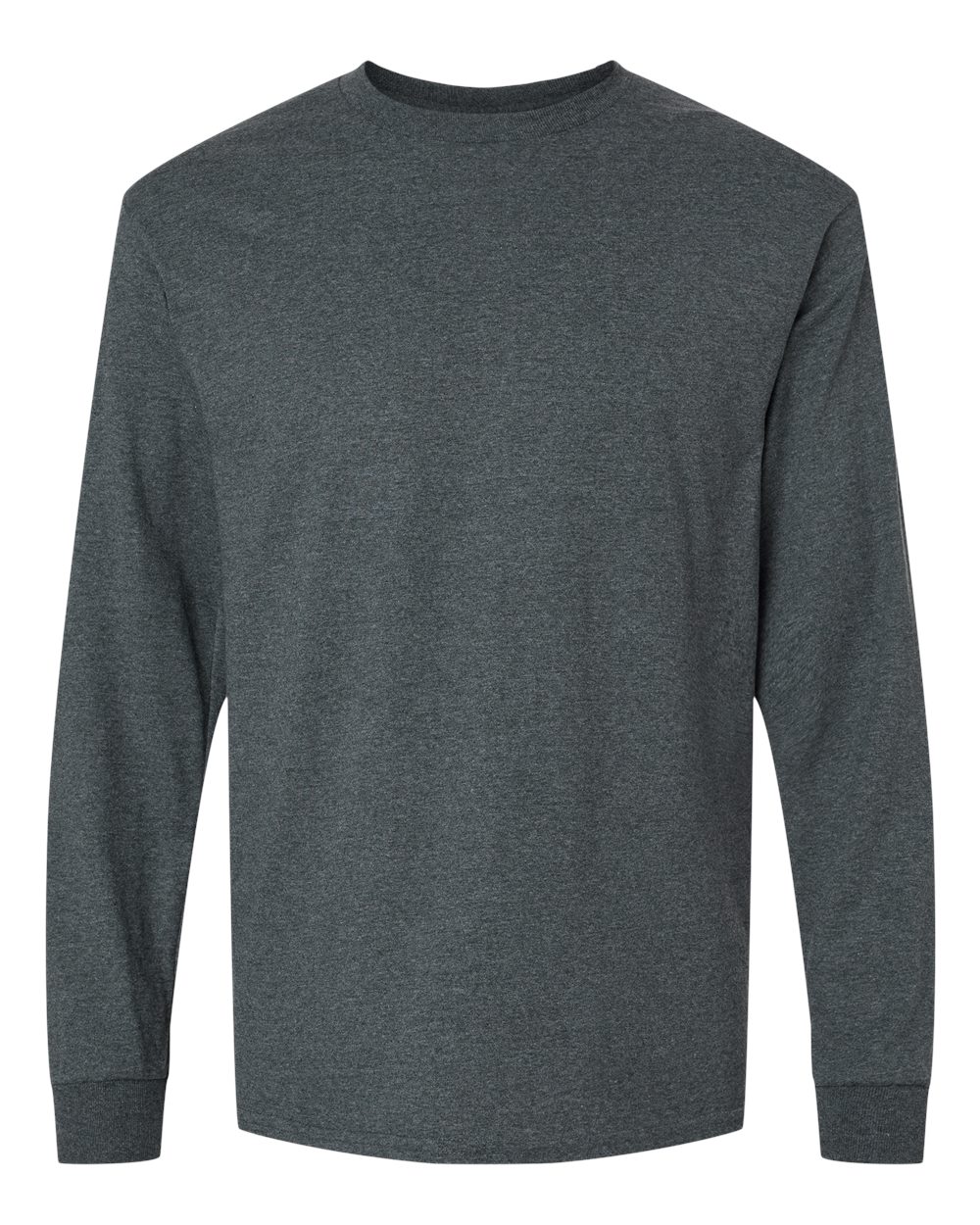 Gildan 2400 long sleeve shirt in Dark Heather