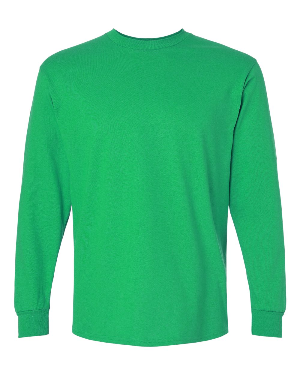 Gildan 2400 long sleeve shirt in Irish Green