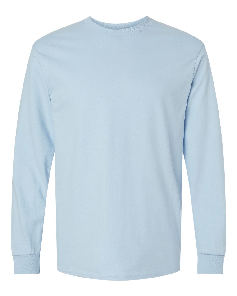 Gildan 2400 long sleeve shirt in Light Blue
